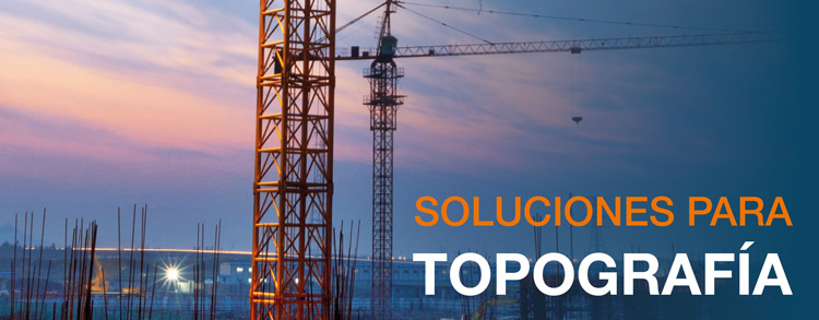 Categoría Soluciones para topografía